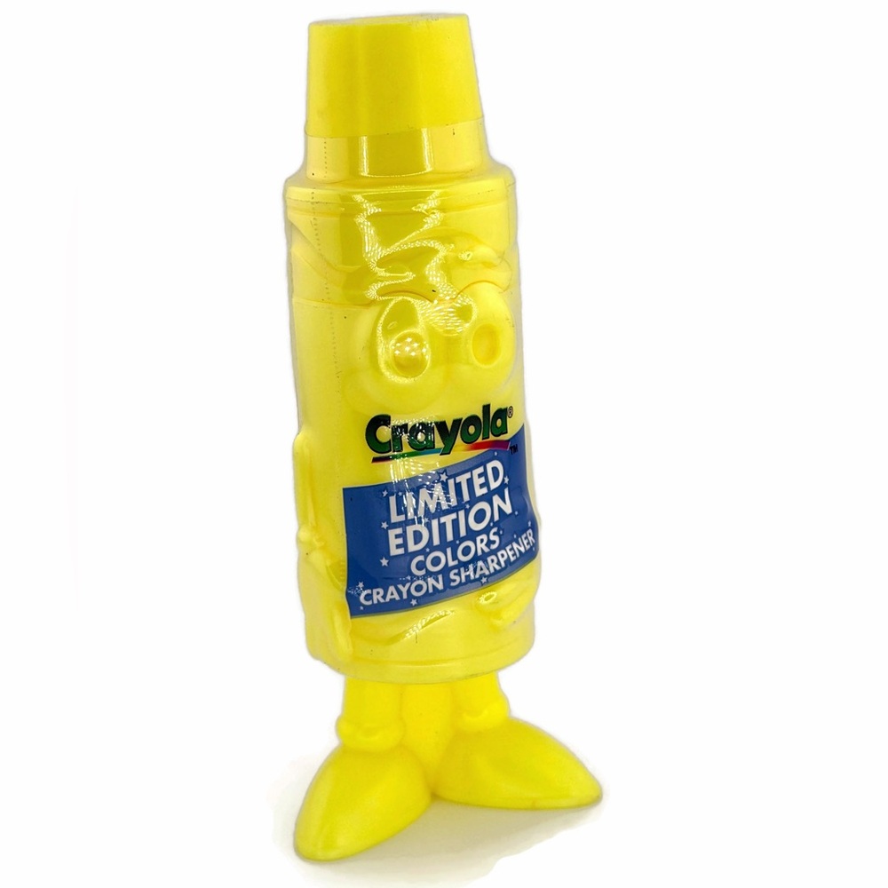 Crayola Yellow Limited Edition Crayon Sharpener